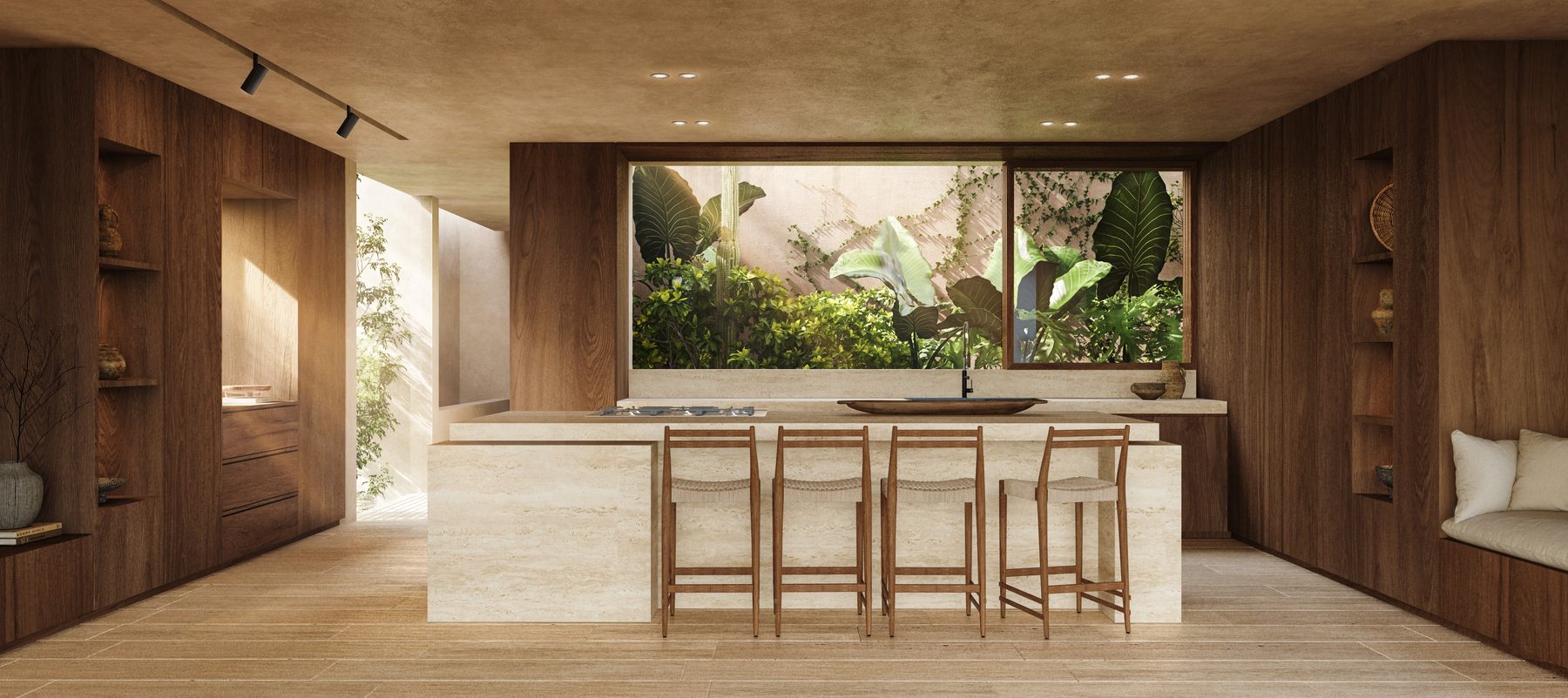 Interior spaces